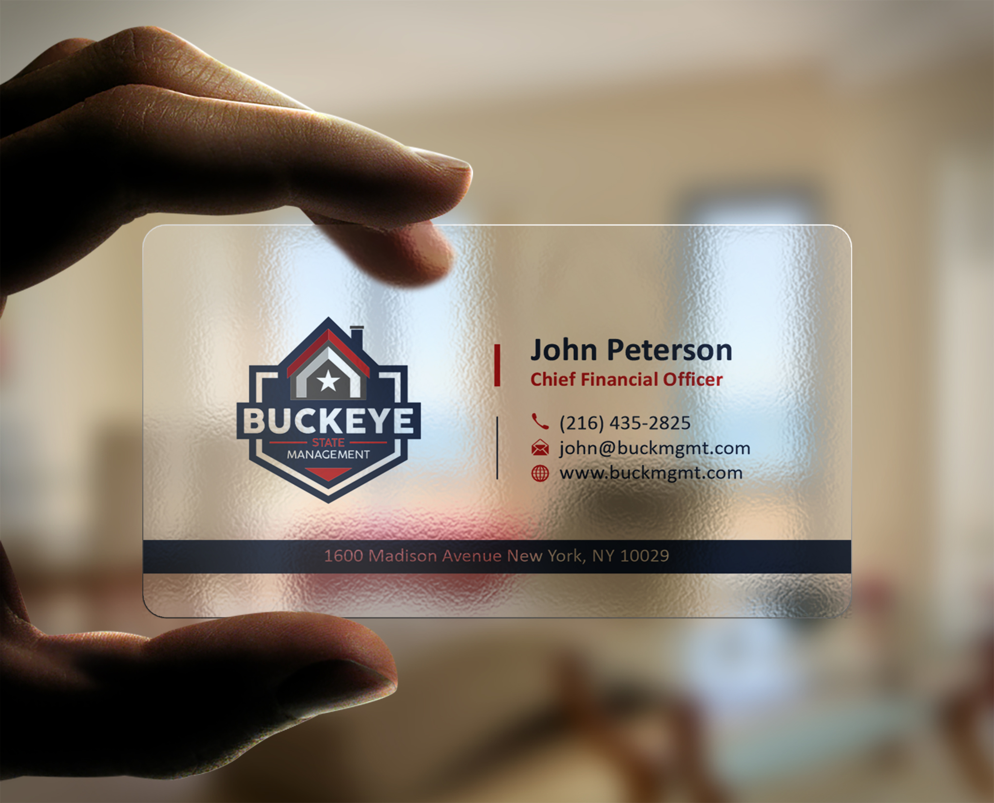 Design de Carte de Visite par rajagee pour Buckeye State Management | Design #37180549