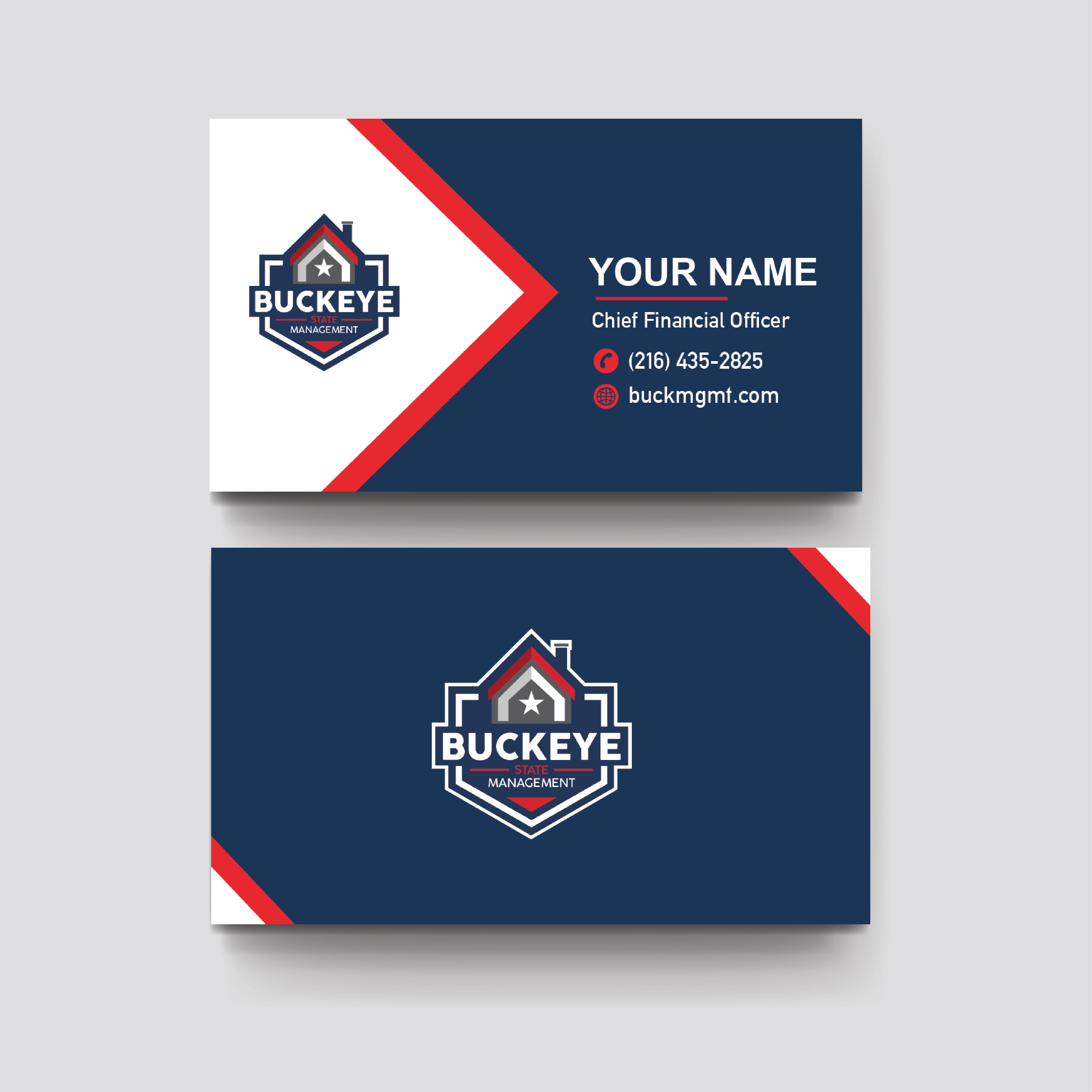 Design de Carte de Visite par sketchzone pour Buckeye State Management | Design #37193006