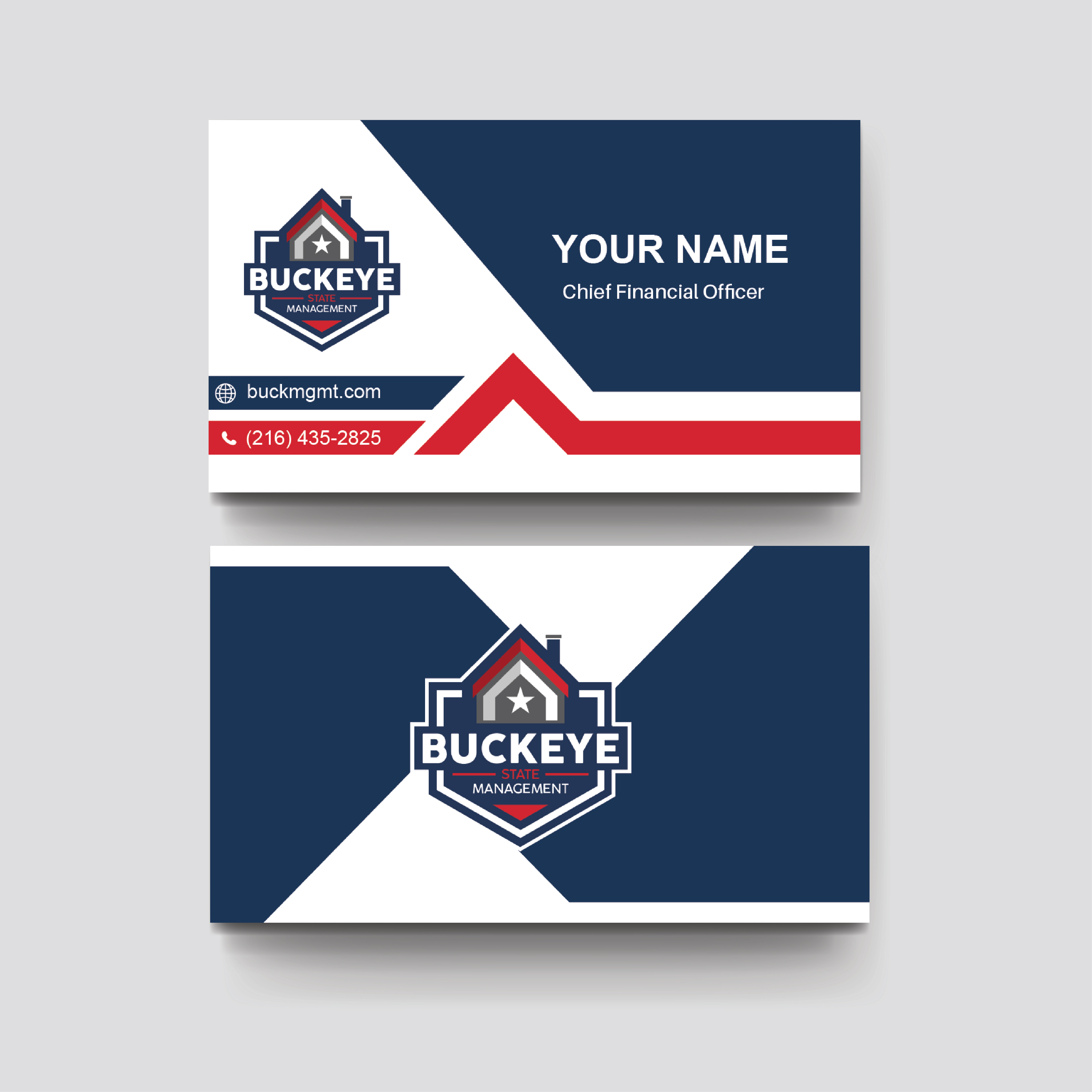 Design de Carte de Visite par sketchzone pour Buckeye State Management | Design #37193010