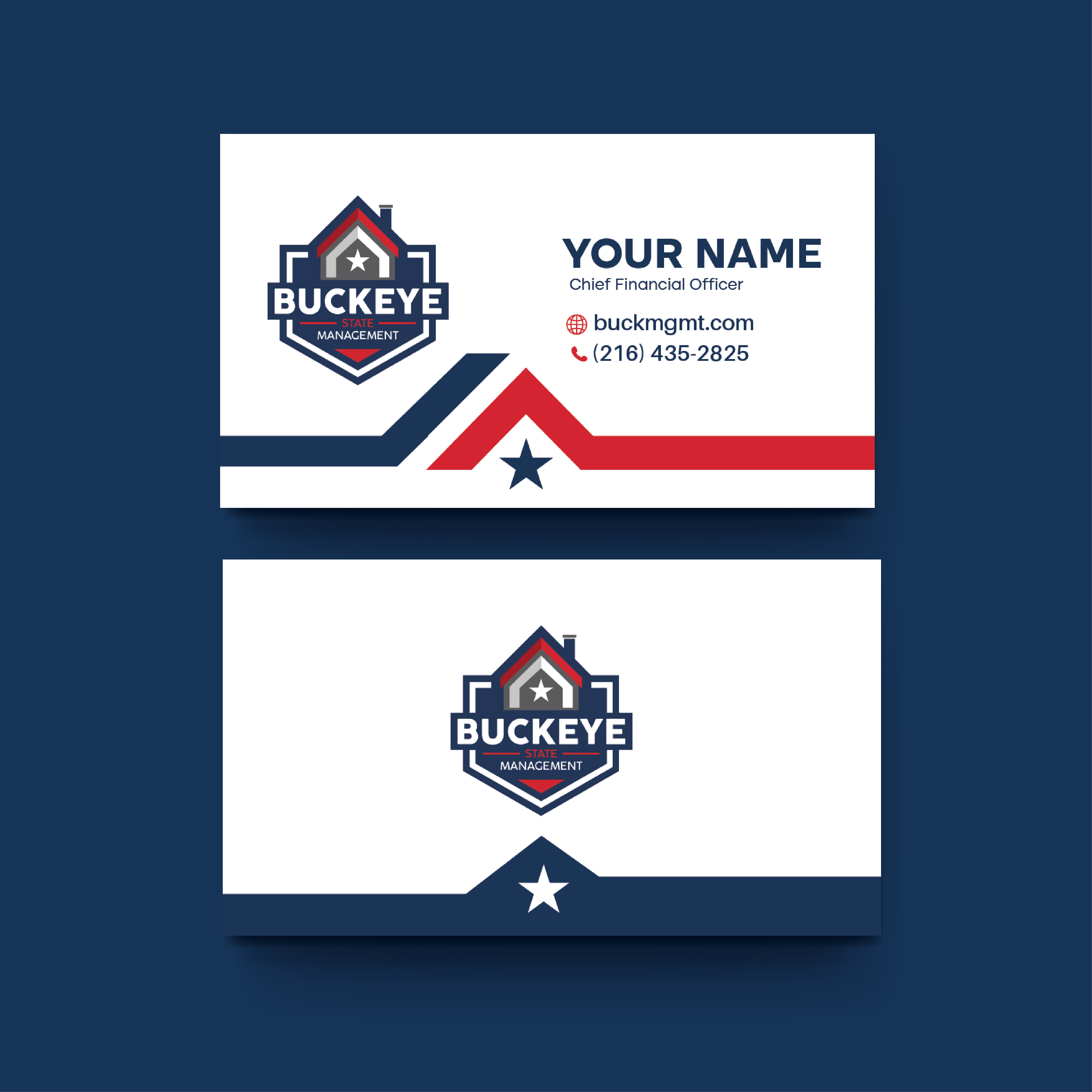 Design de Carte de Visite par sketchzone pour Buckeye State Management | Design #37193013