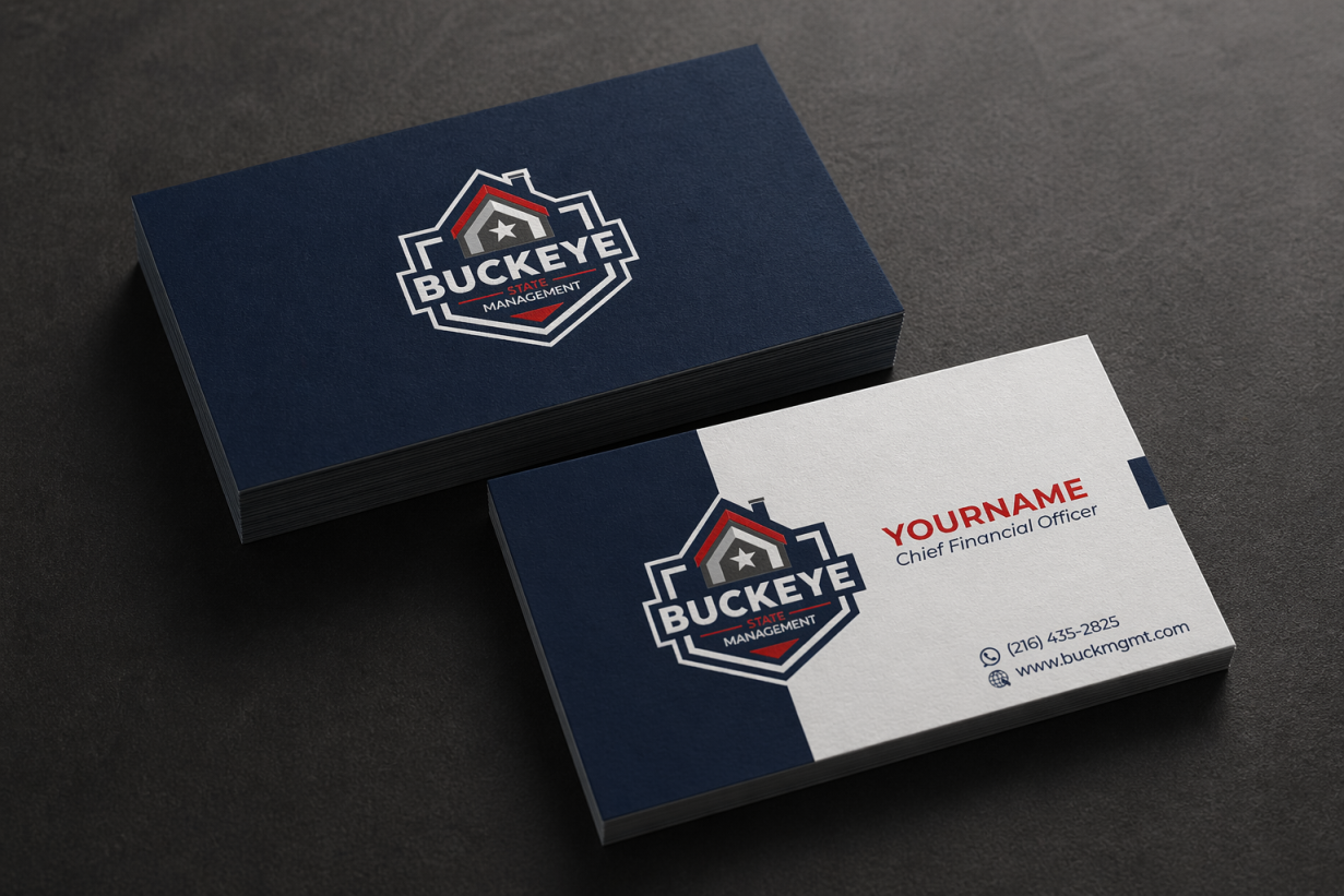 Business Card Design by mr.dev for Buckeye State Management | Design #37179341