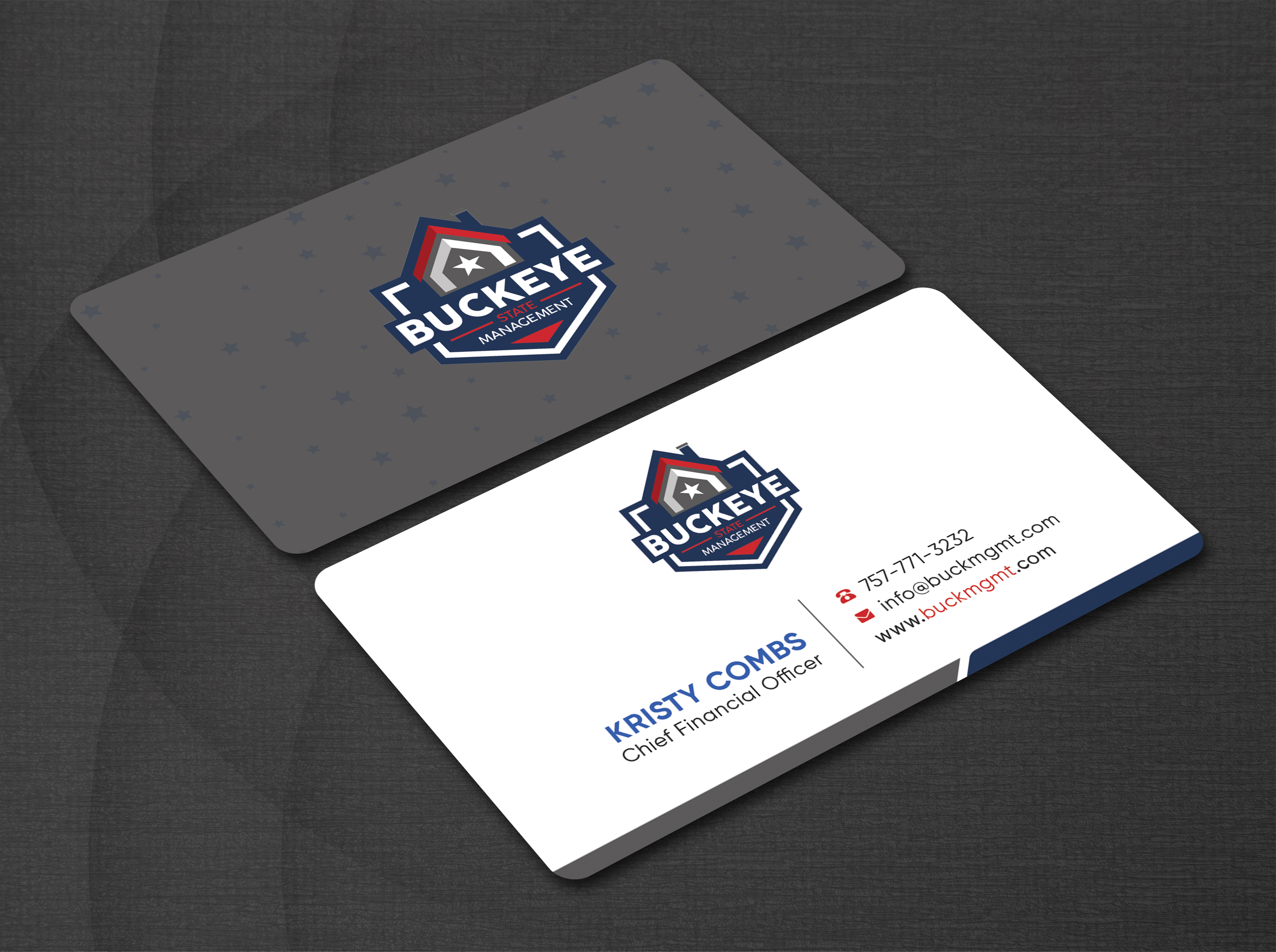 Business Card Design by Bold Pixels for Buckeye State Management | Design #37184694