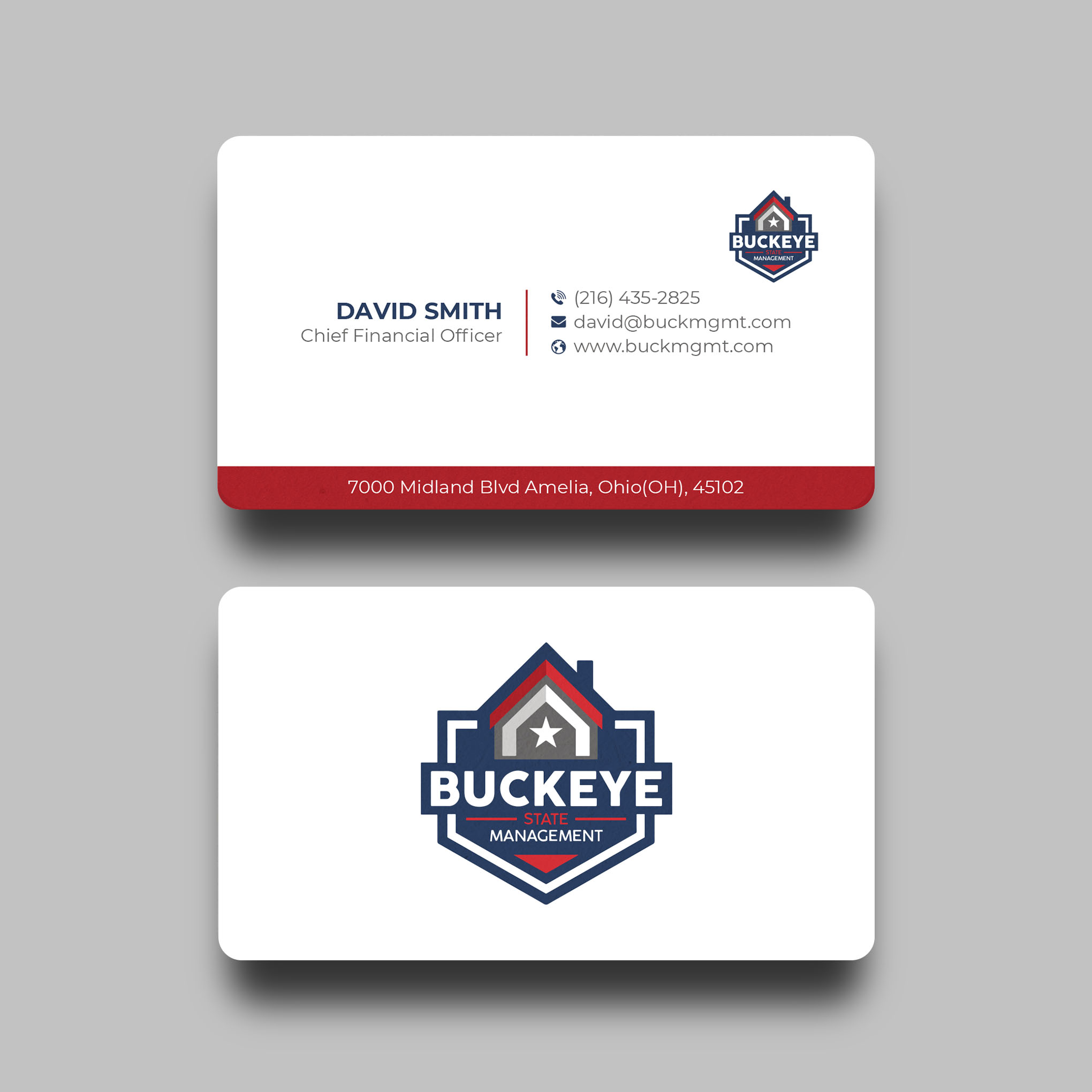 Design de Carte de Visite par Bikash Das pour Buckeye State Management | Design #37192997