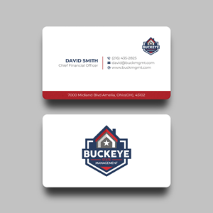 Design de Carte de Visite par Bikash Das pour Buckeye State Management | Design : #37192997