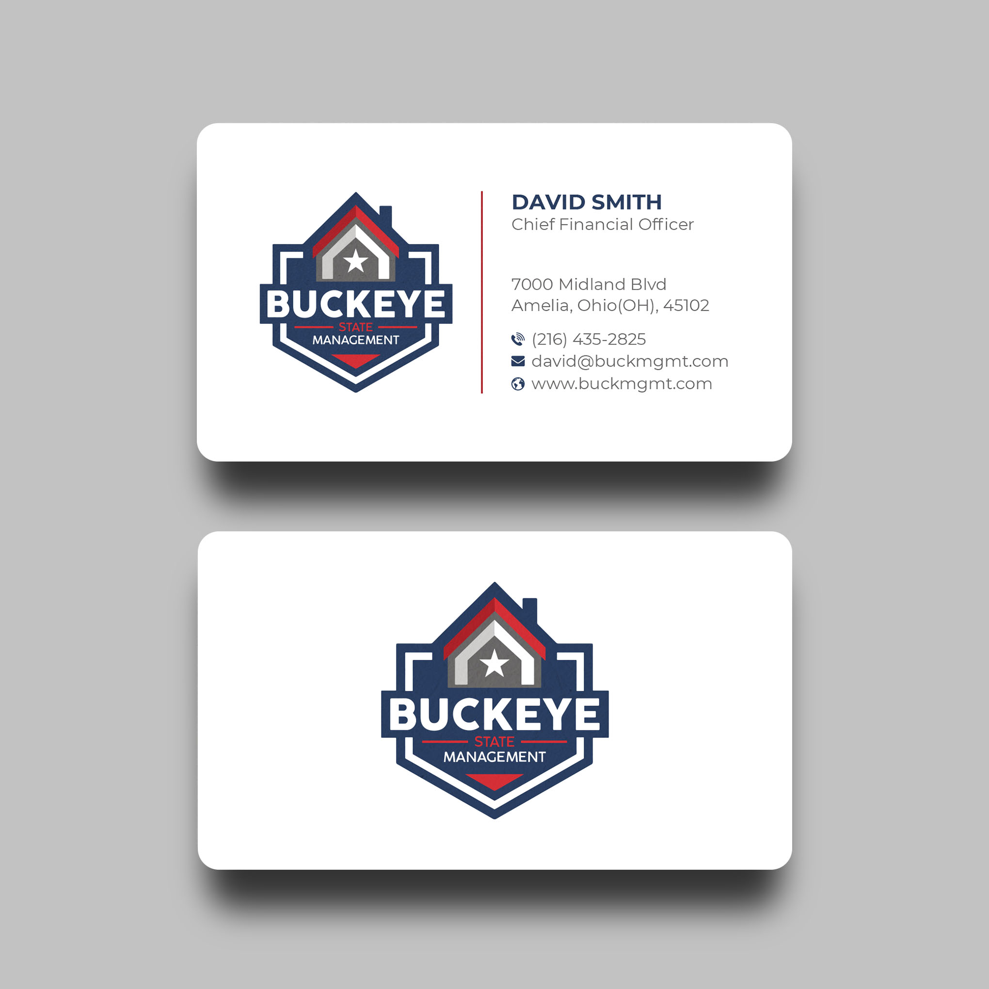 Design de Carte de Visite par Bikash Das pour Buckeye State Management | Design #37193161