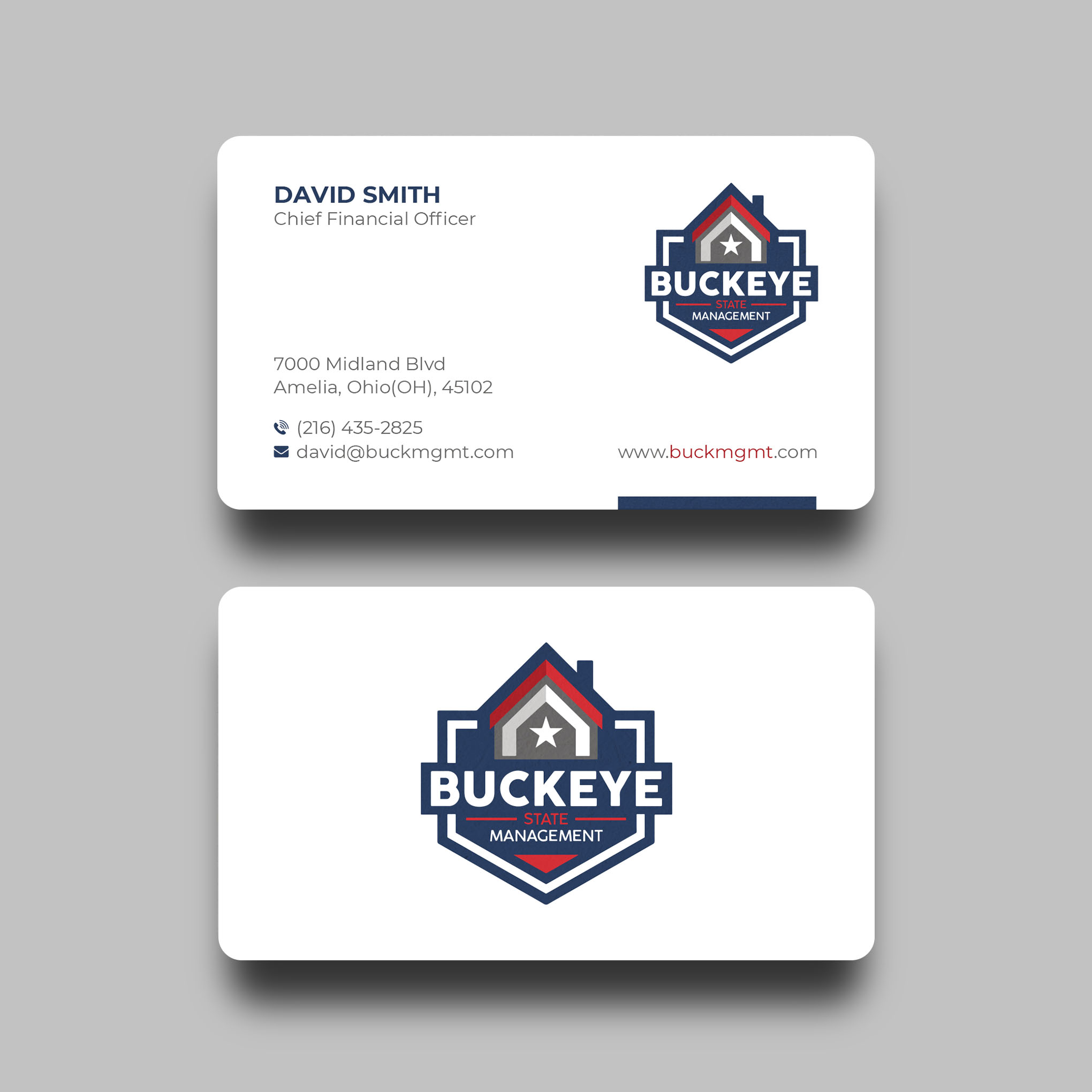 Design de Carte de Visite par Bikash Das pour Buckeye State Management | Design #37195296