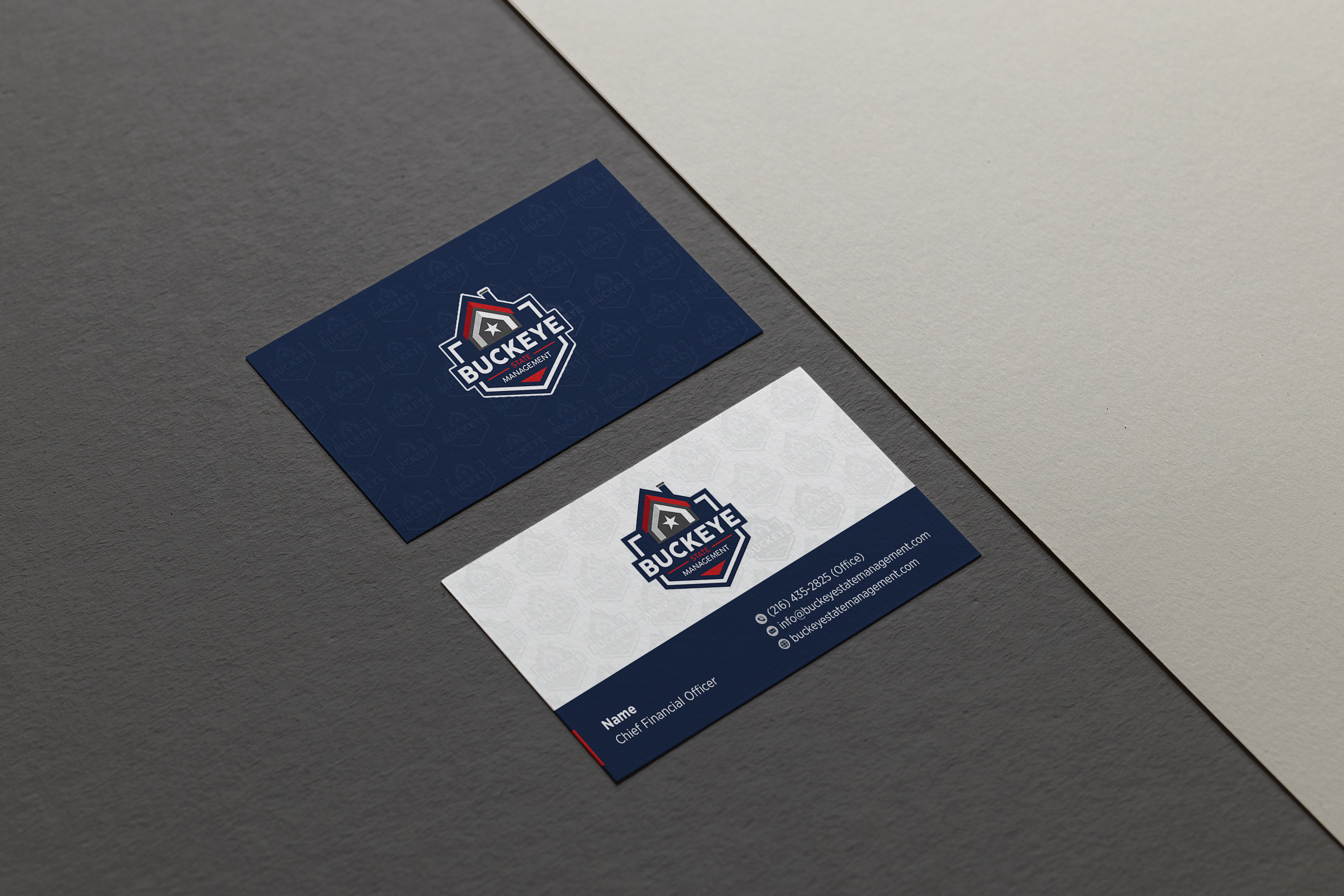 Design de Carte de Visite par GraphicsGuru pour Buckeye State Management | Design #37205692