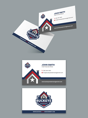 Business Card Design by BLUE WINGS for Buckeye State Management | Design #37184696