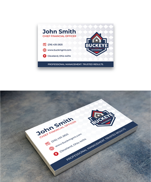 Design de Carte de Visite par Hitesh21 pour Buckeye State Management | Design : #37190552