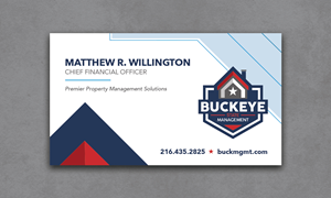 Design de Carte de Visite par LH Formal Design pour Buckeye State Management | Design : #37196287