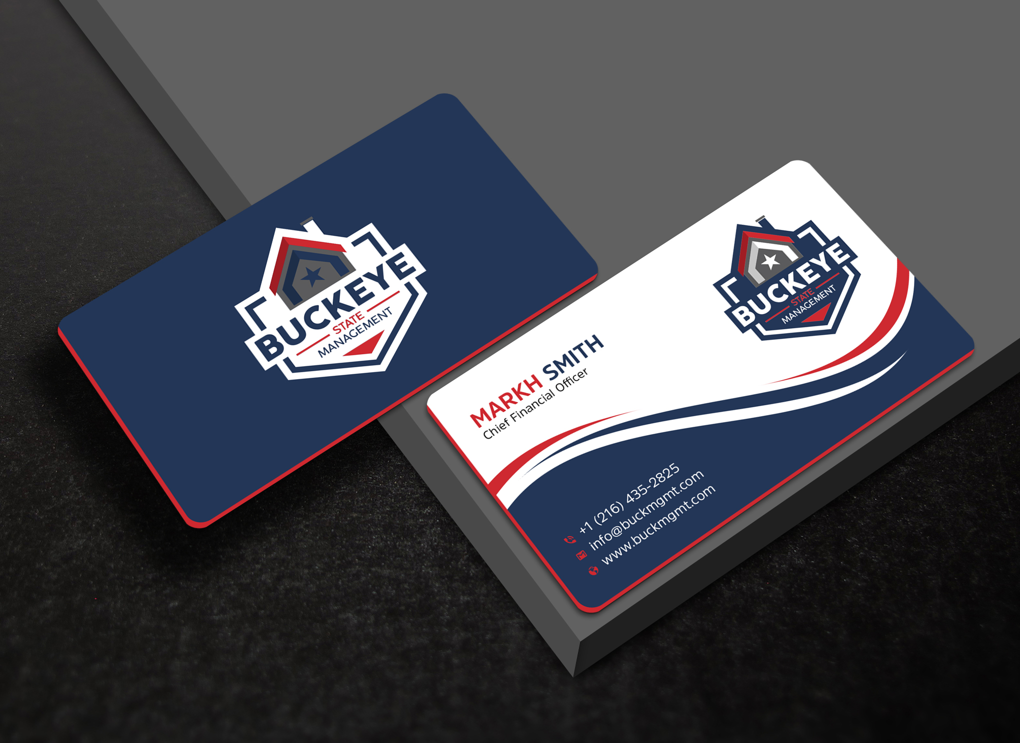 Design de Carte de Visite par Ekramul Hossen 2 pour Buckeye State Management | Design #37180838