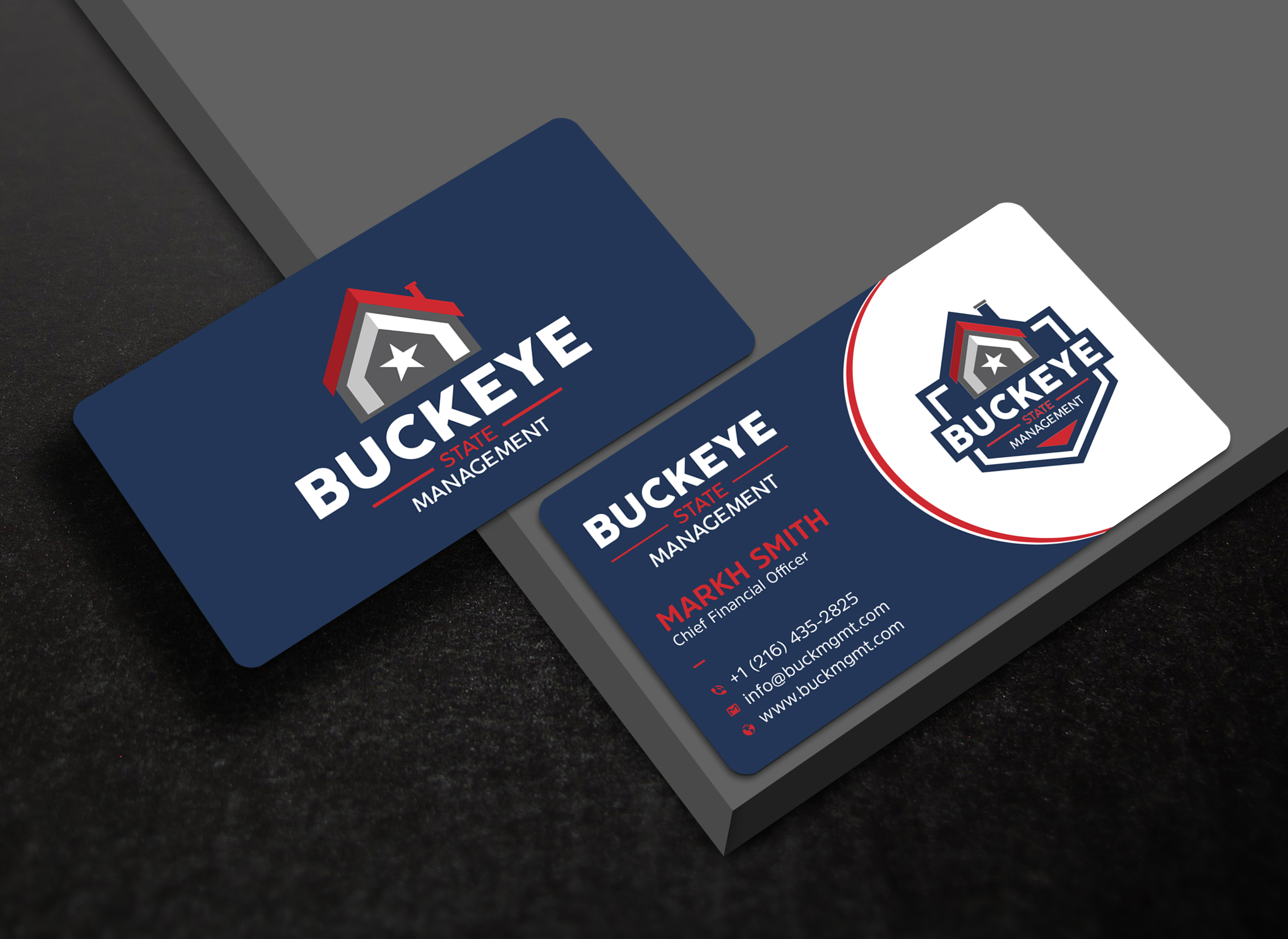 Design de Carte de Visite par Ekramul Hossen 2 pour Buckeye State Management | Design #37180852