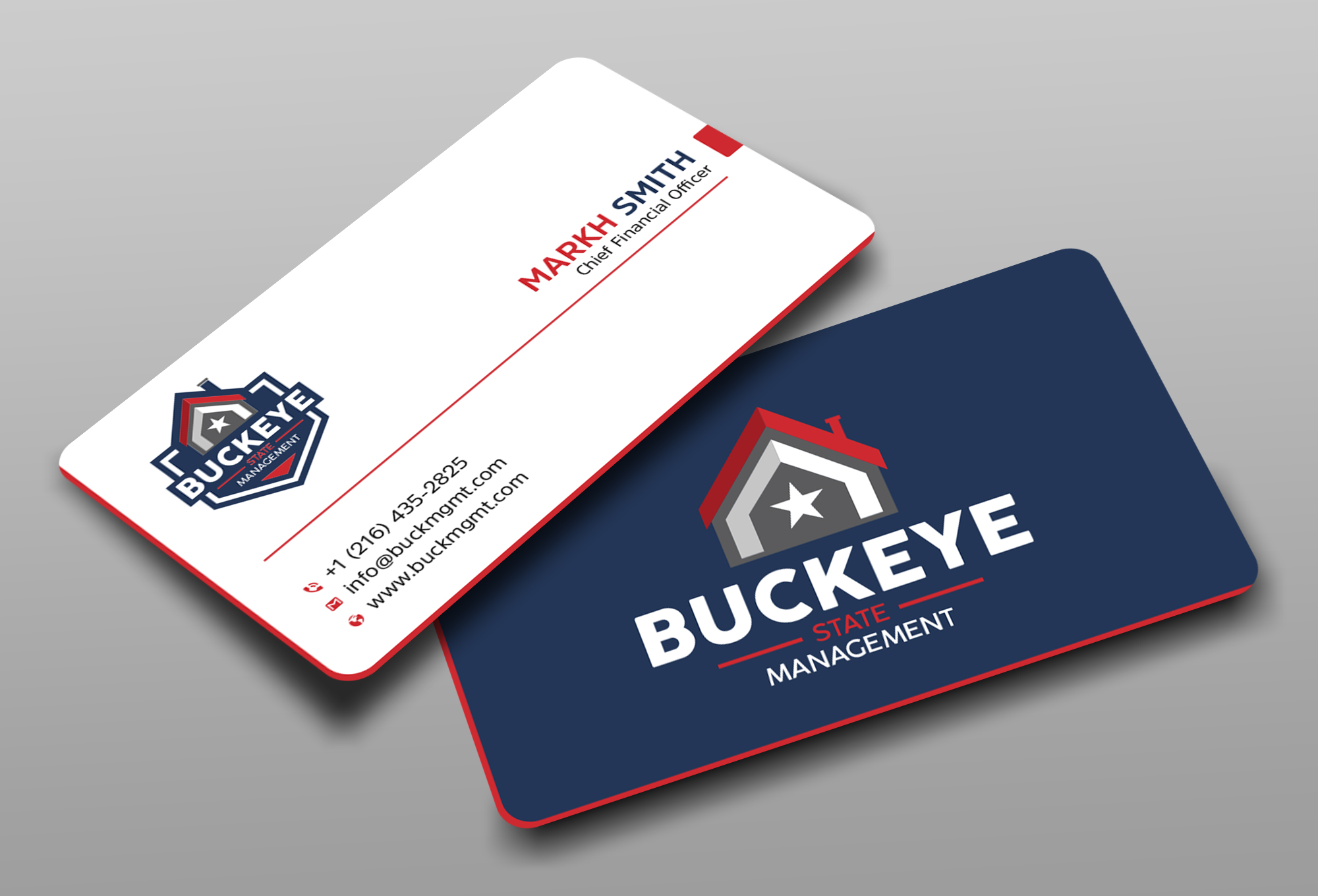 Design de Carte de Visite par Ekramul Hossen 2 pour Buckeye State Management | Design #37201153