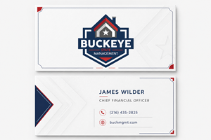 Design de Carte de Visite par Design92 pour Buckeye State Management | Design : #37208602
