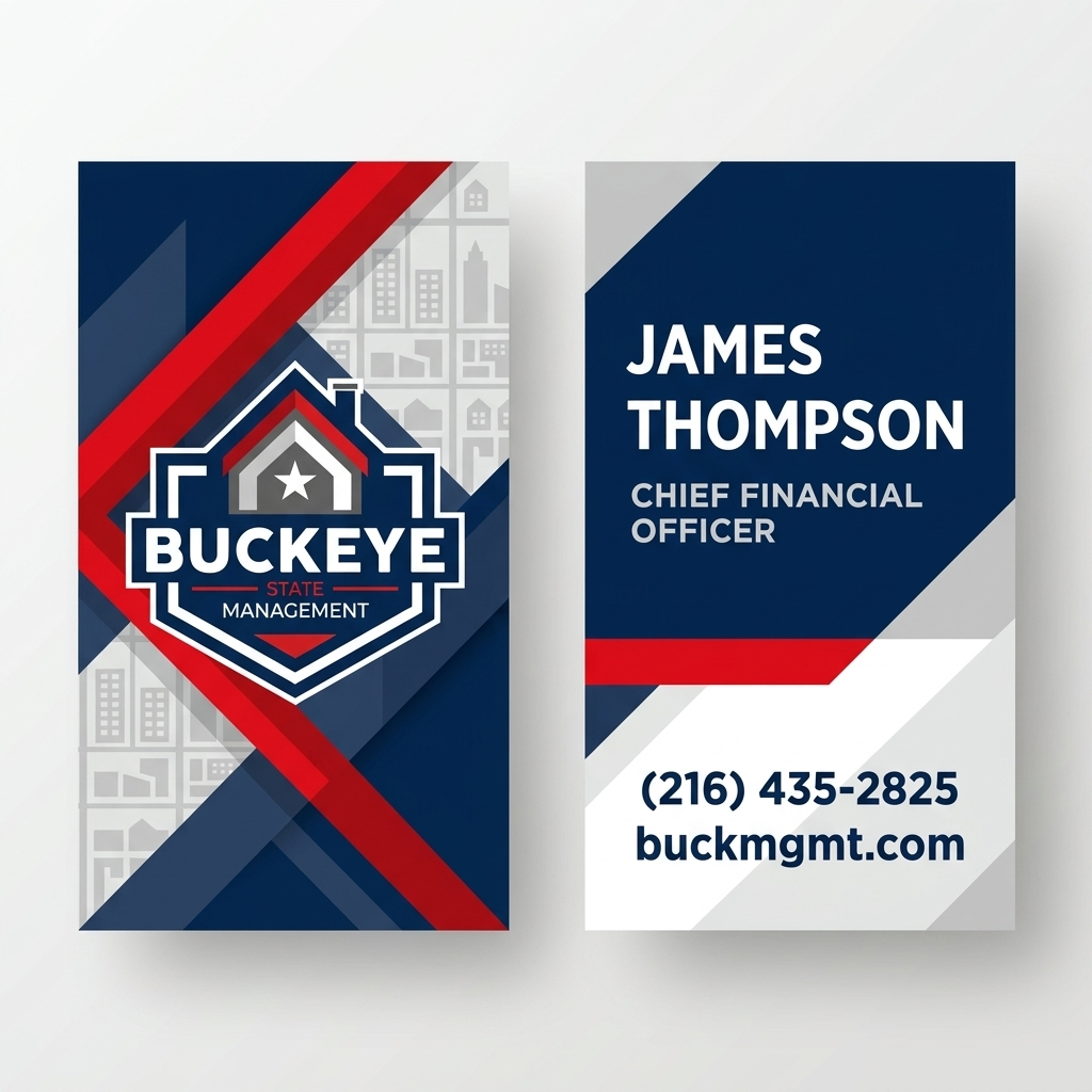 Business Card Design by Design92 for Buckeye State Management | Design #37208603