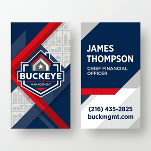 Design de Carte de Visite par Design92 pour Buckeye State Management | Design : #37208603