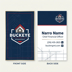 Design de Carte de Visite par Kkanti pour Buckeye State Management | Design : #37208609