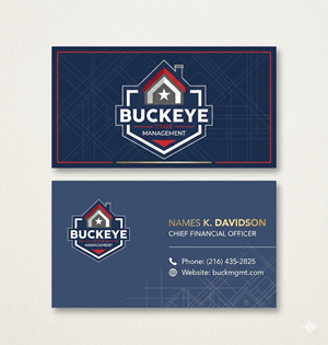 Design de Carte de Visite par Kkanti pour Buckeye State Management | Design : #37208610