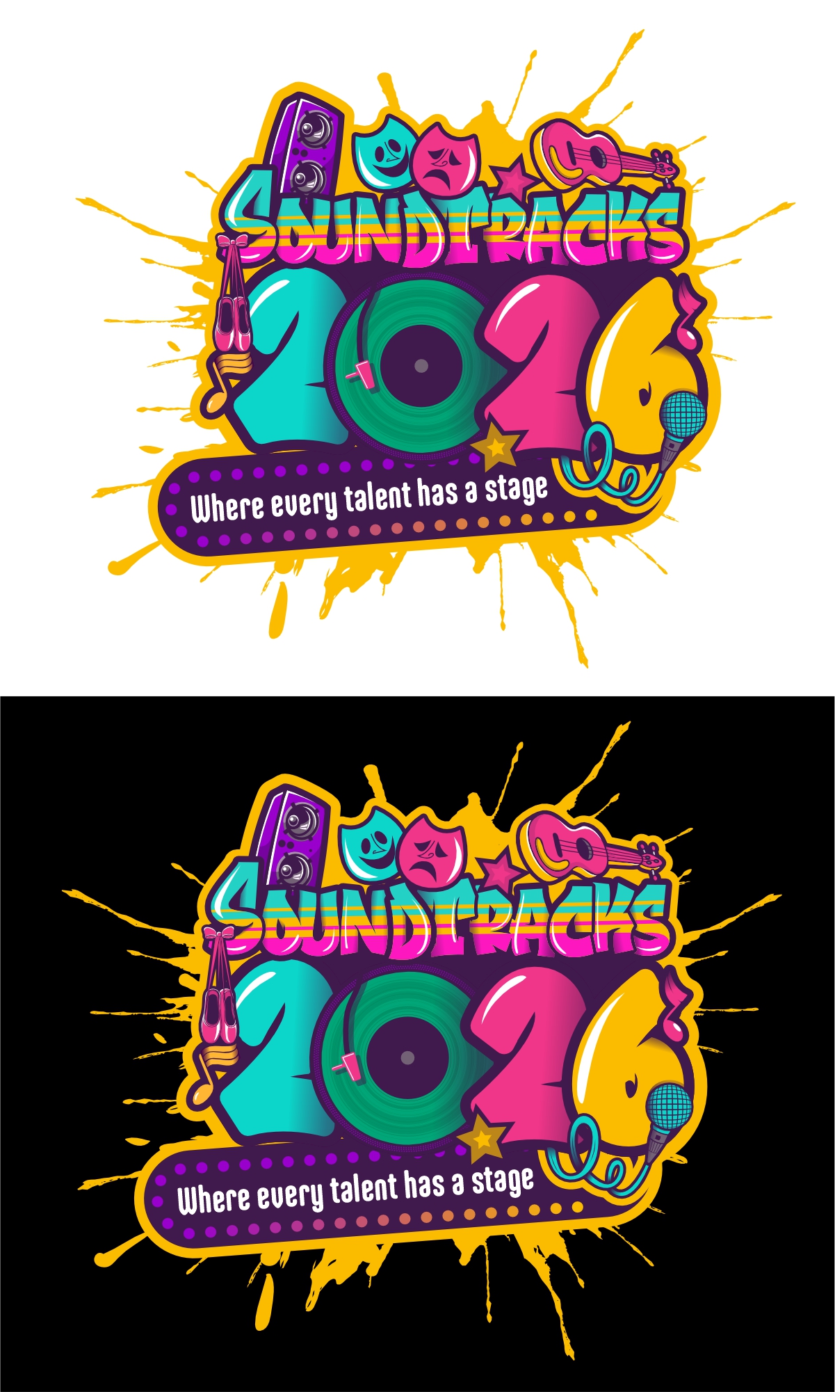 Logo Design by Idesign estudio for All Stages Performing Arts | Design #37198482