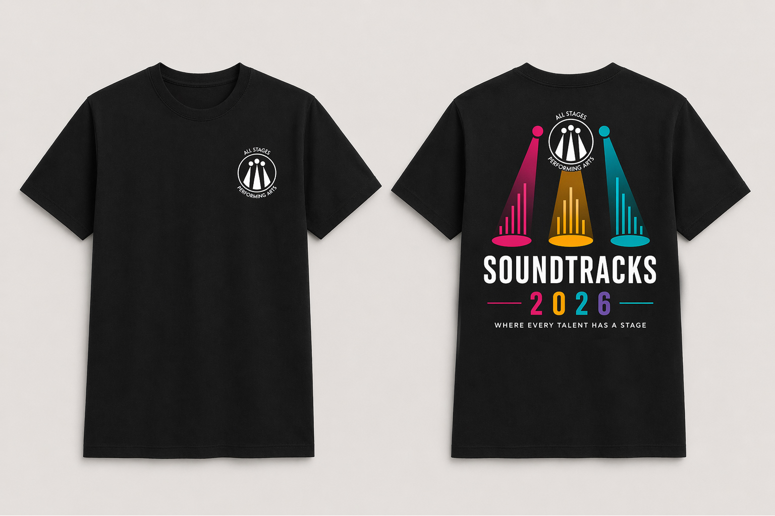 Logo Design by Ha.Connick for All Stages Performing Arts | Design #37181845