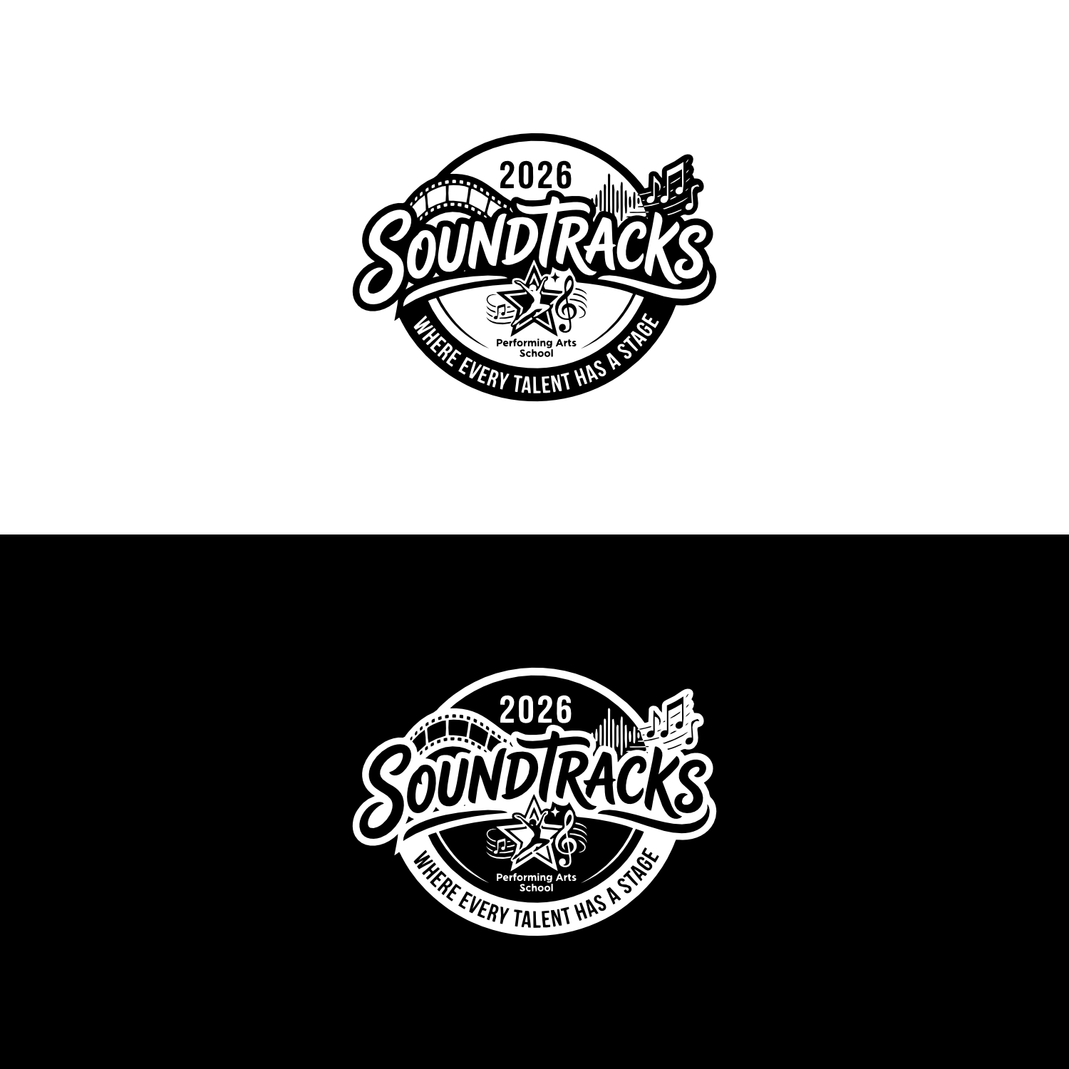 Logo Design by Fenrirgraphy for All Stages Performing Arts | Design #37192272