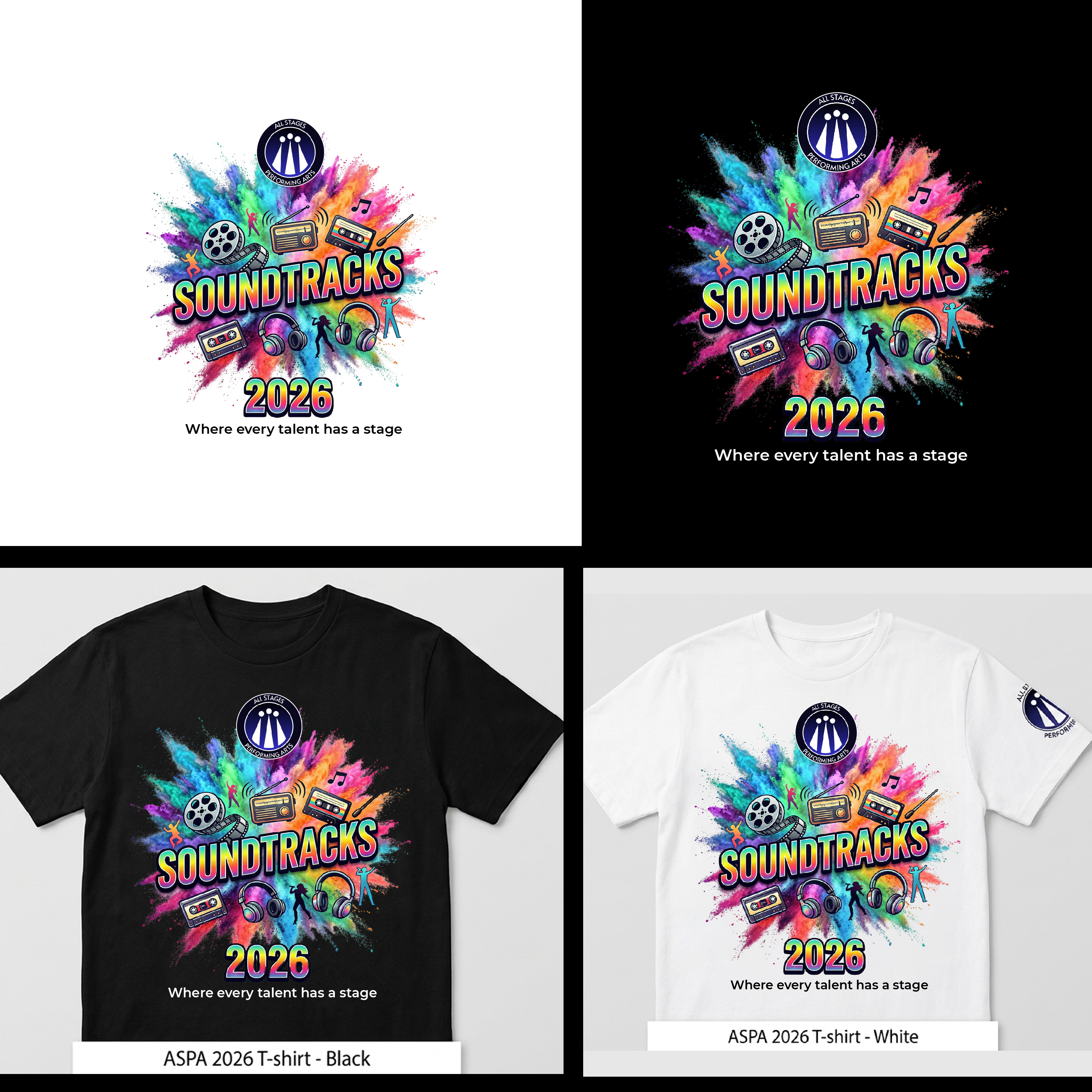 Logo Design by abdul700 for All Stages Performing Arts | Design #37183133