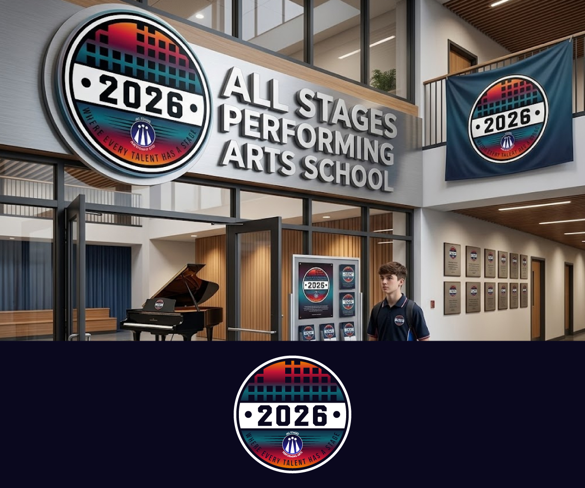 Logo Design by Ansh Design for All Stages Performing Arts | Design #37181882