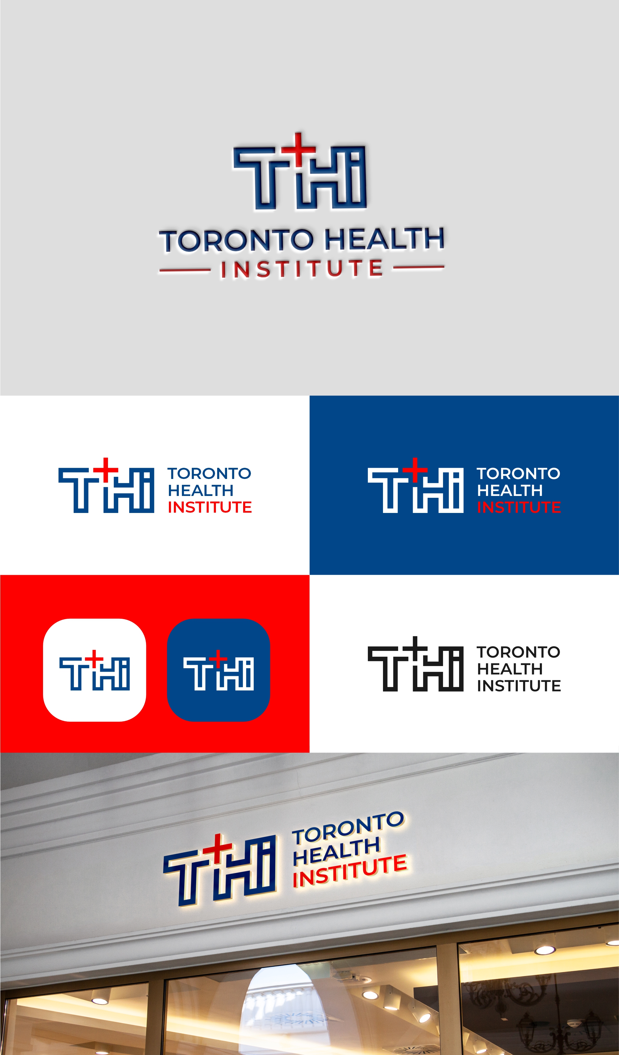 Logo Design by Noekha Studio for Toronto Health Institute | Design #37191397
