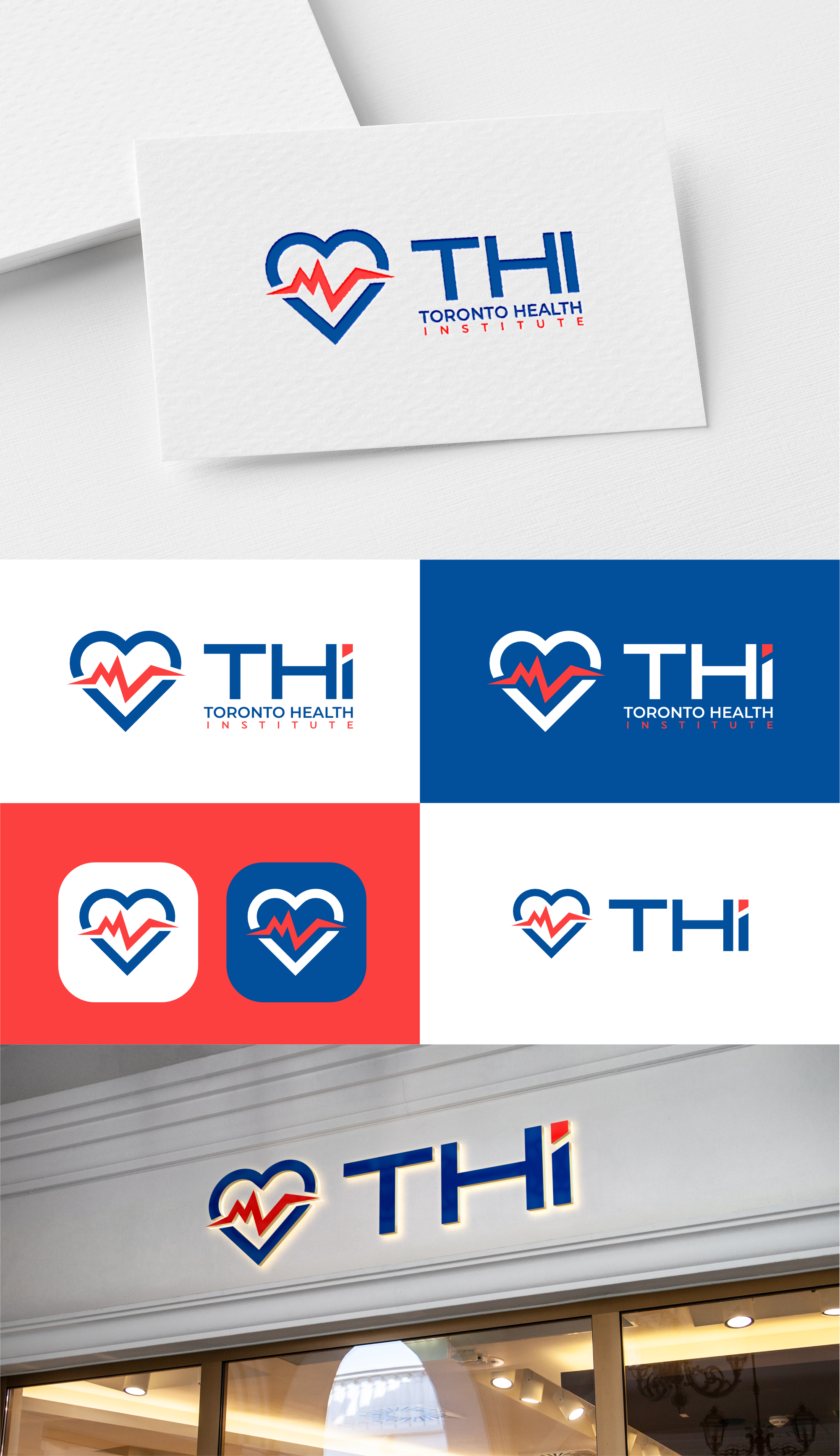 Logo Design by Noekha Studio for Toronto Health Institute | Design #37191627