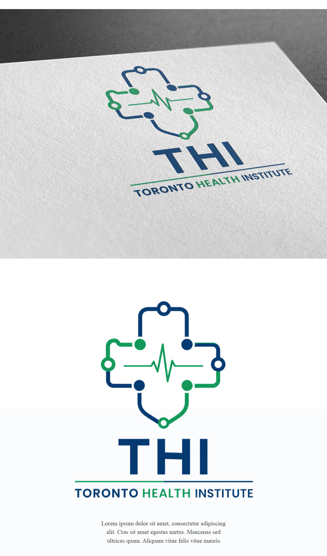 Logo Design by S@LM@™ for Toronto Health Institute | Design #37196344