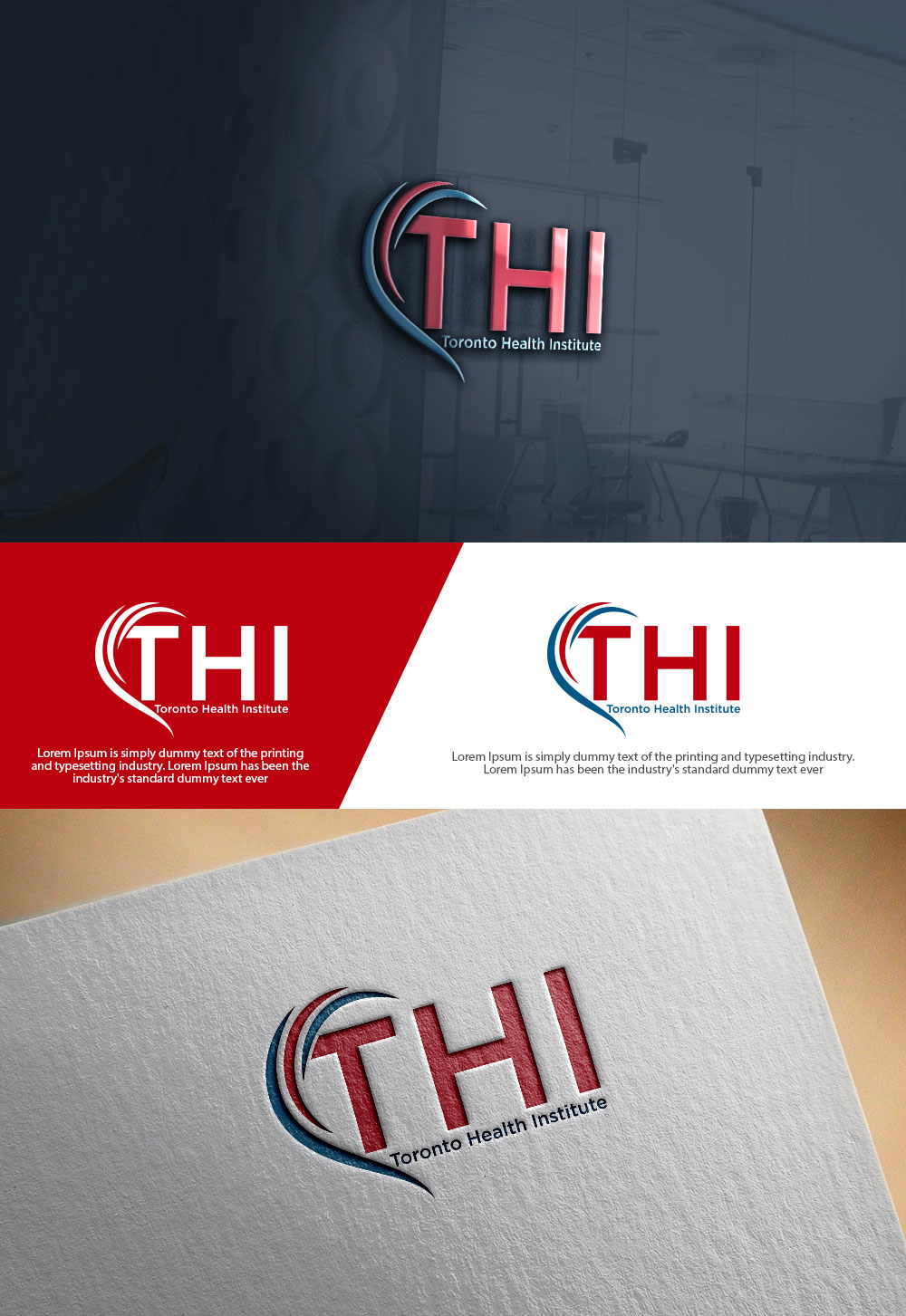 Logo Design by sulemani  creation for Toronto Health Institute | Design #37187248