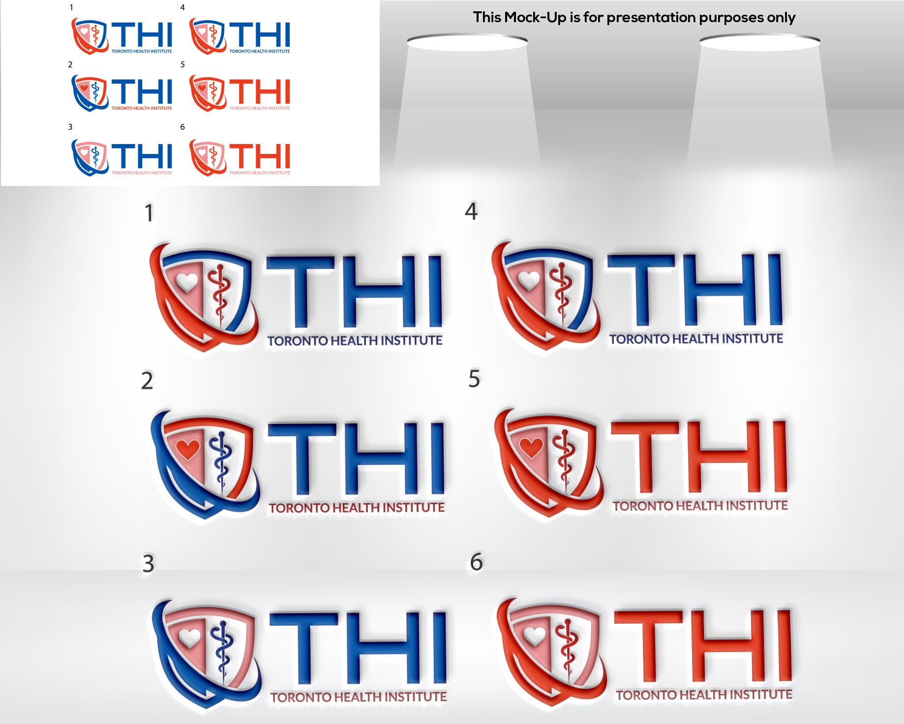 Logo Design by MT Tasnim for Toronto Health Institute | Design #37195876