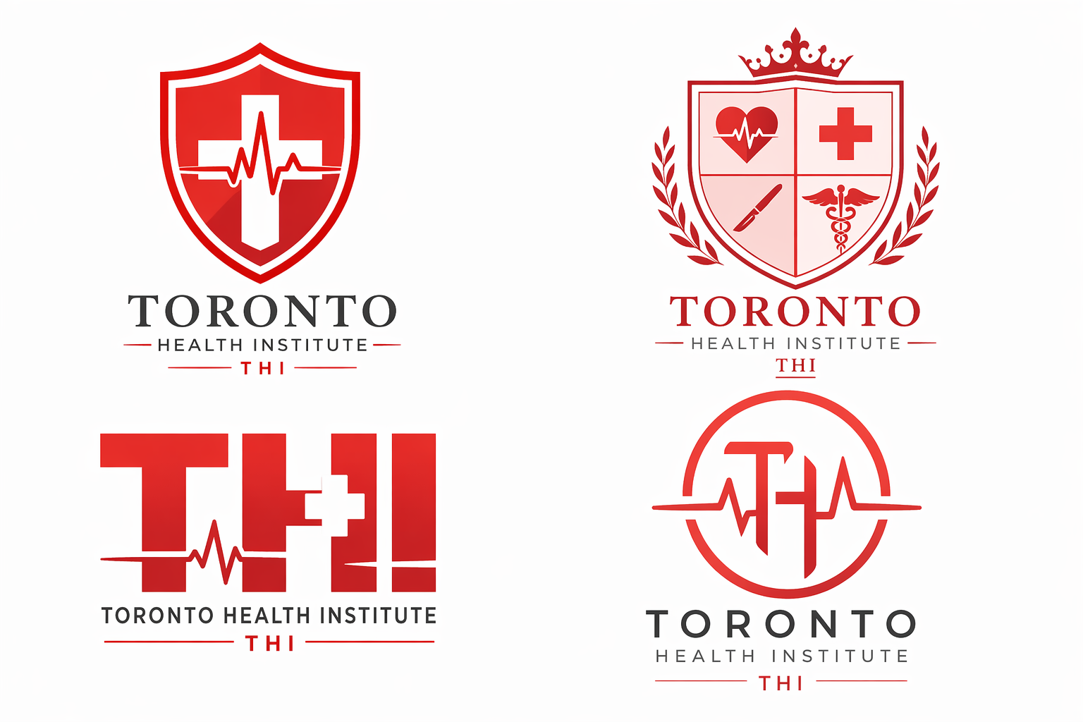 Logo Design by Ekku Zoee for Toronto Health Institute | Design #37183771