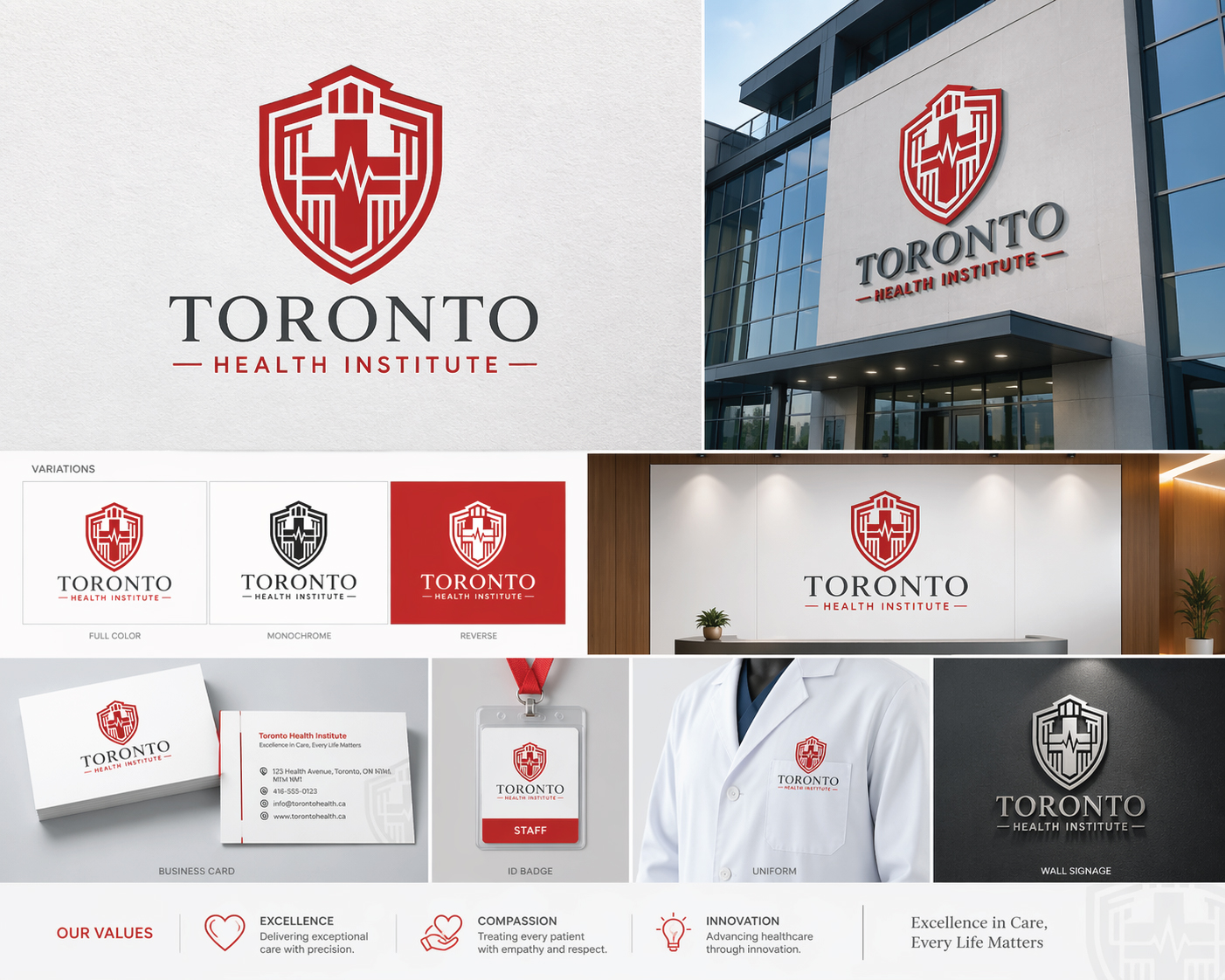 Logo Design by Najmul271 for Toronto Health Institute | Design #37184673