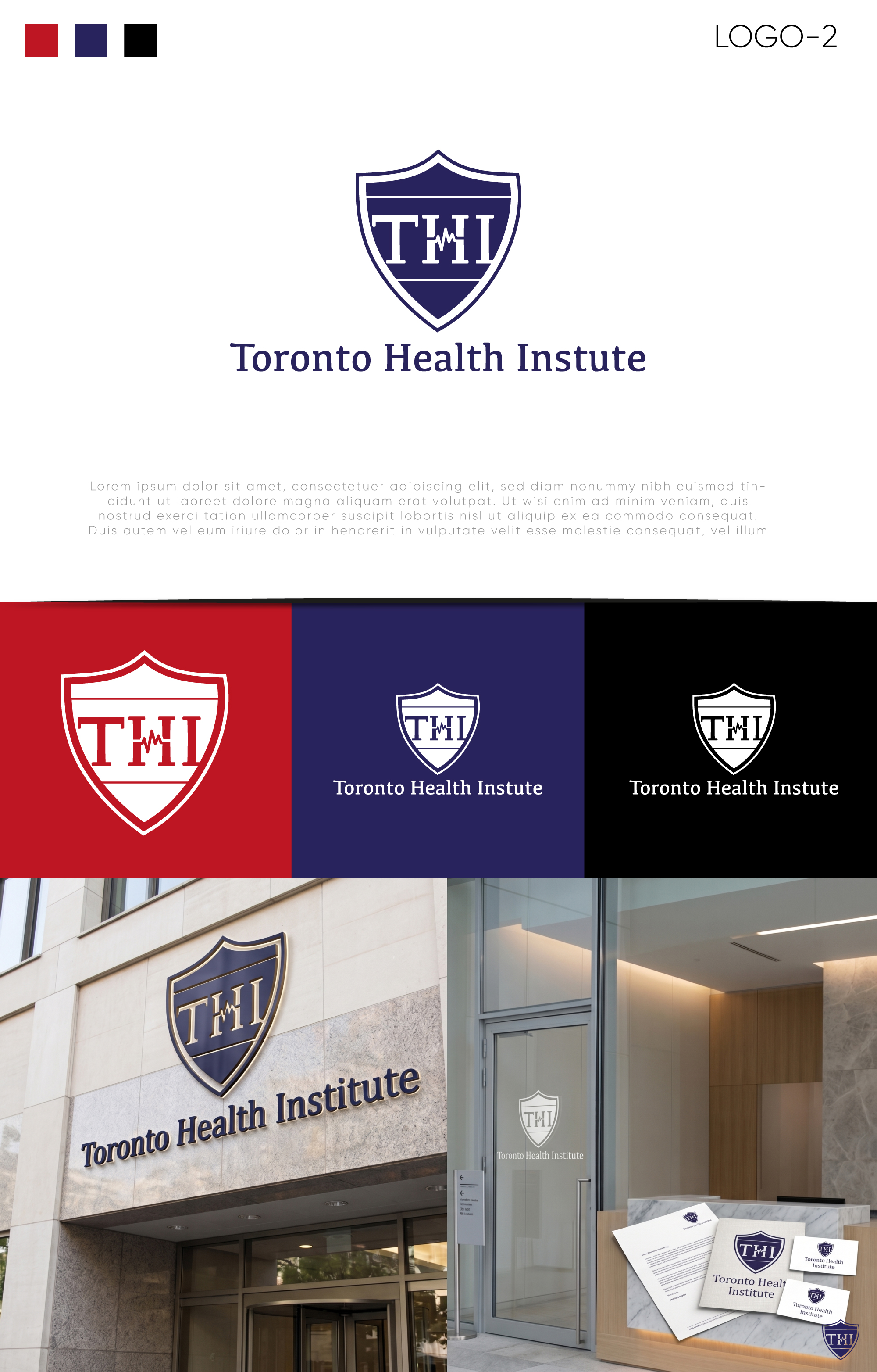 Logo Design by WooowTech for Toronto Health Institute | Design #37193152