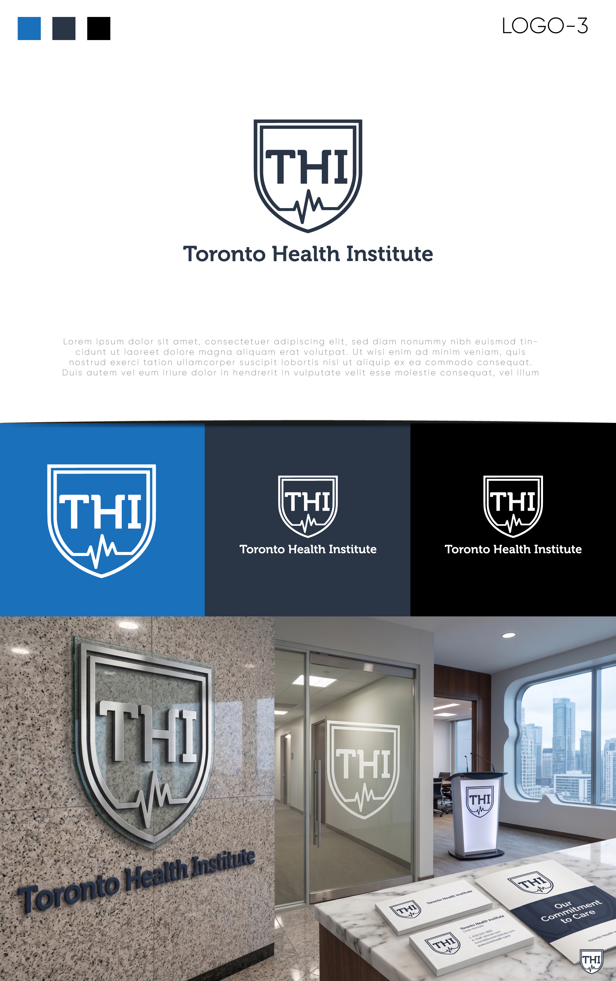 Logo Design by WooowTech for Toronto Health Institute | Design #37193205