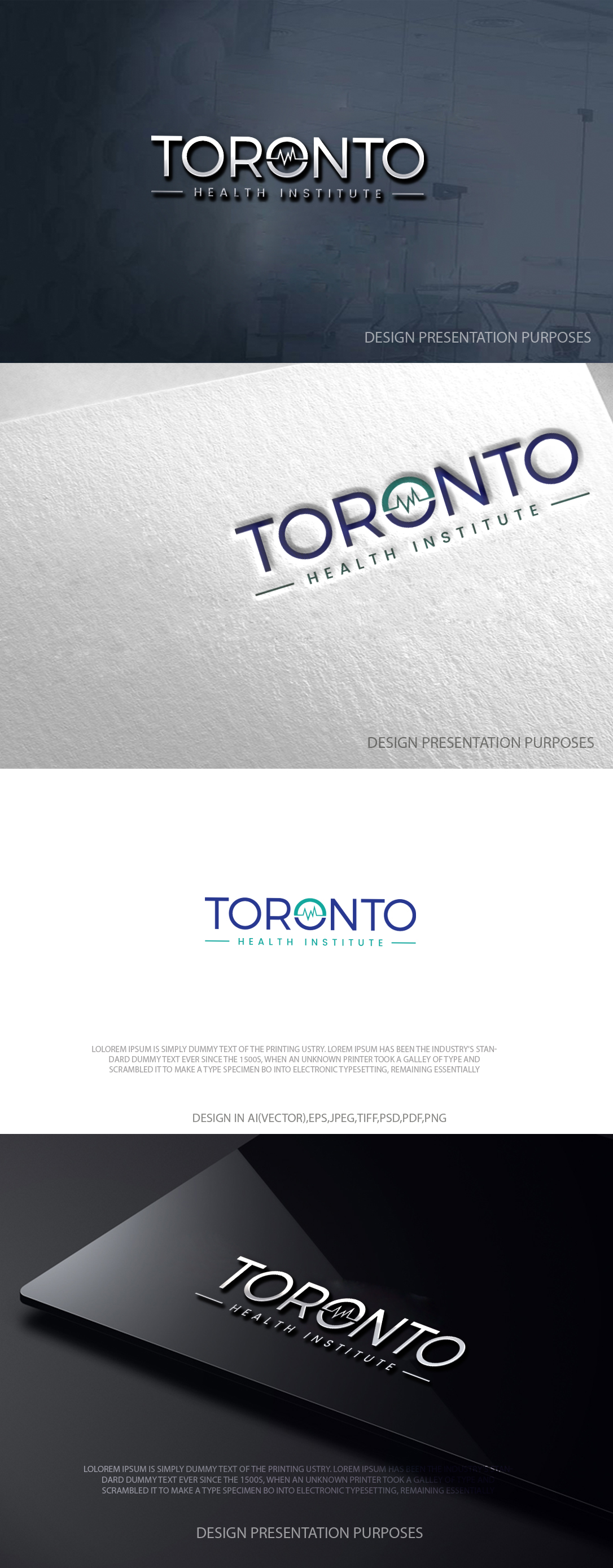 Logo Design by zebronicgraphic for Toronto Health Institute | Design #37187680