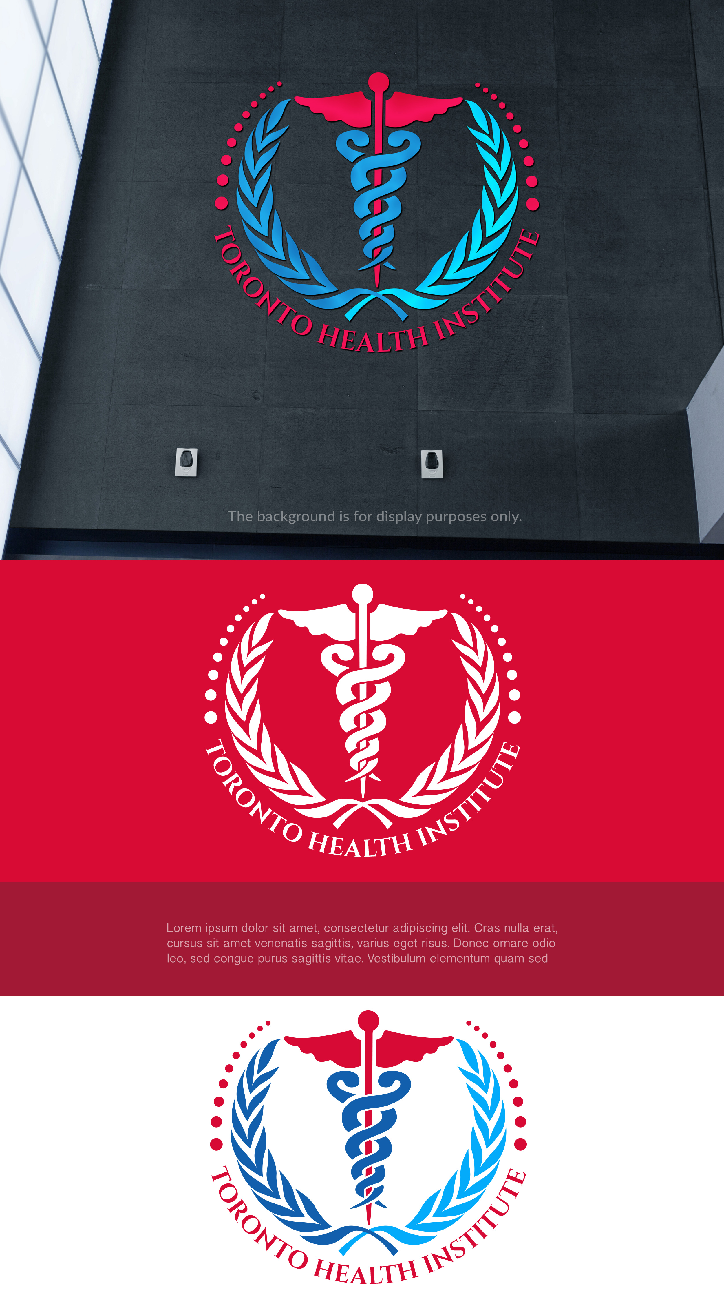 Logo Design by edwinnegz1 for Toronto Health Institute | Design #37183849