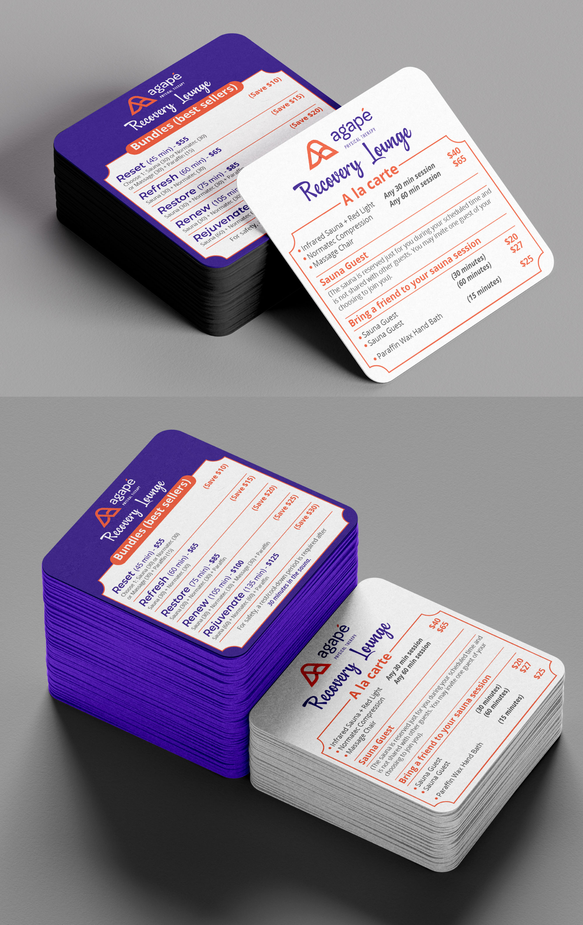 Design de Carte de Visite par Unik Media pour Agapé Physical Therapy | Design #37184318