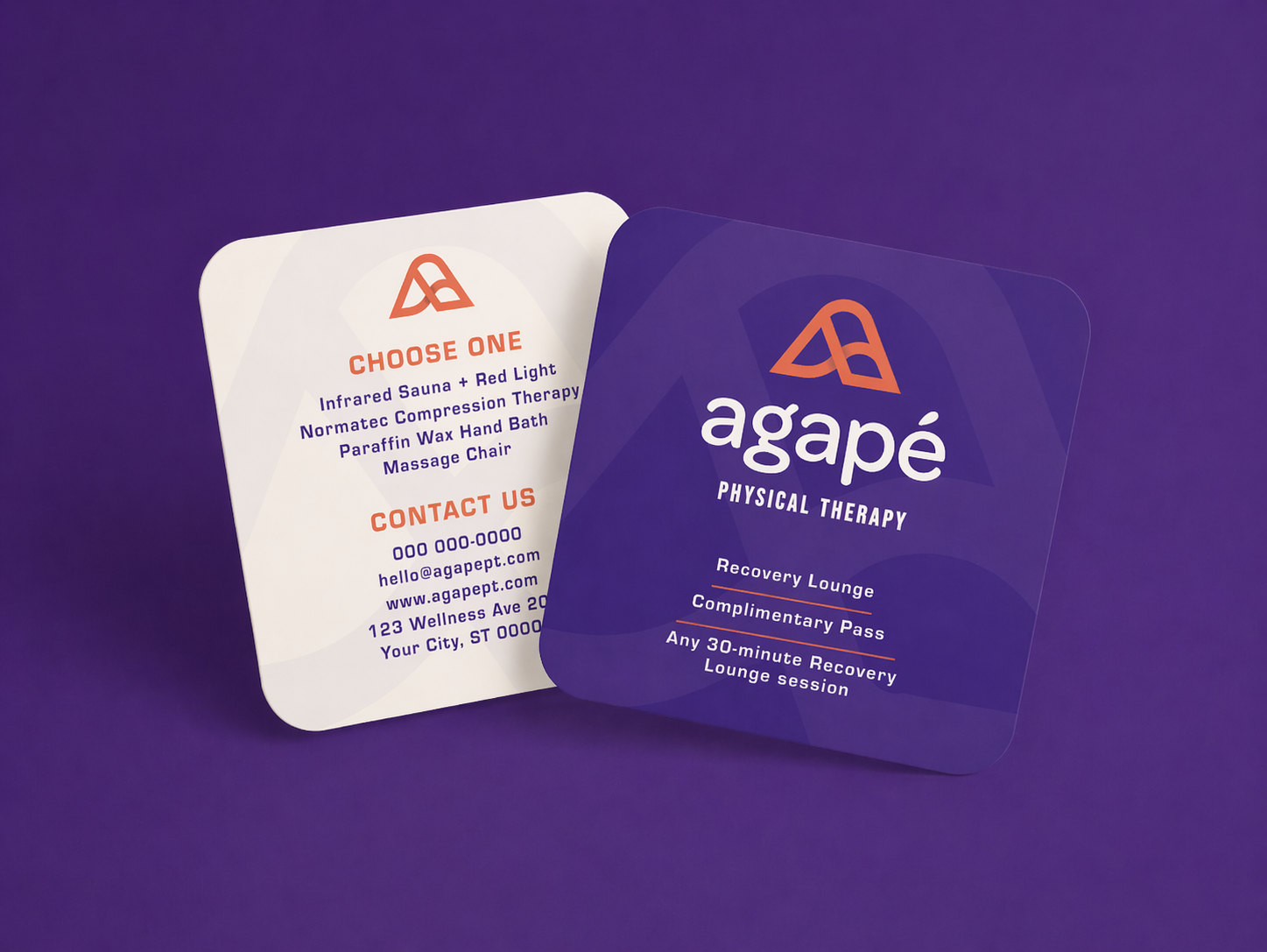 Design de Carte de Visite par Ha.Connick pour Agapé Physical Therapy | Design #37187938