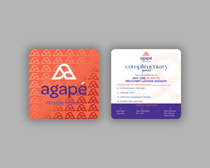 Design de Carte de Visite par Expert Bappy pour Agapé Physical Therapy | Design : #37184698