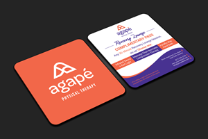 Design de Carte de Visite par DesignerShahadat pour Agapé Physical Therapy | Design : #37185793
