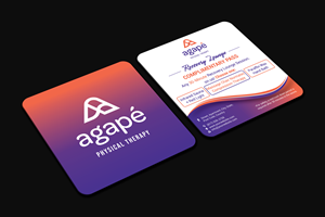 Design de Carte de Visite par DesignerShahadat pour Agapé Physical Therapy | Design : #37185914