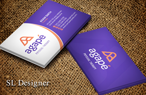 Design de Carte de Visite par SL Designer pour Agapé Physical Therapy | Design : #37183710