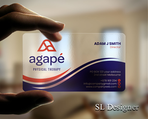 Design de Carte de Visite par SL Designer pour Agapé Physical Therapy | Design : #37183720