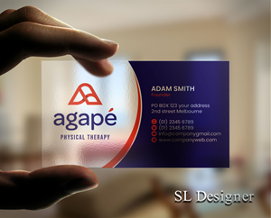 Design de Carte de Visite par SL Designer pour Agapé Physical Therapy | Design : #37183723