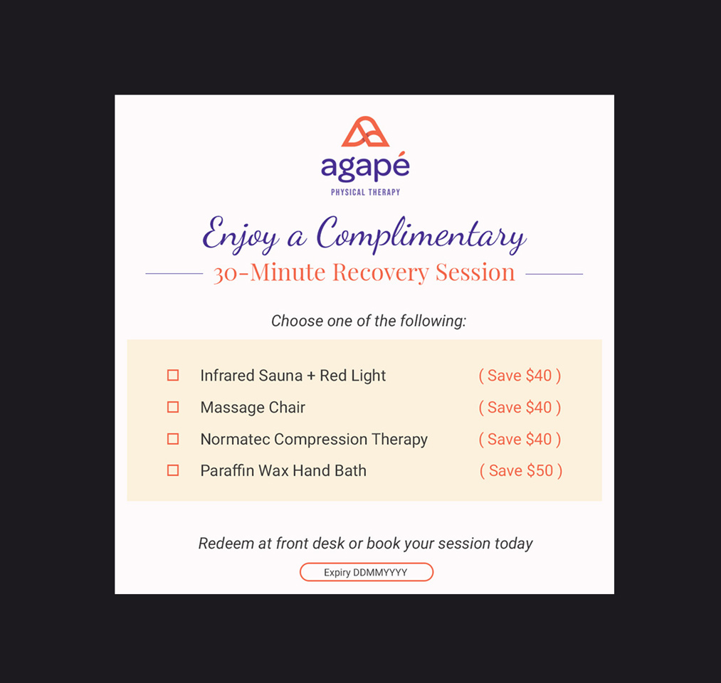 Design de Carte de Visite par DA. pour Agapé Physical Therapy | Design #37185816