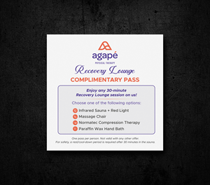 Design de Carte de Visite par Uttom 2 pour Agapé Physical Therapy | Design : #37185157