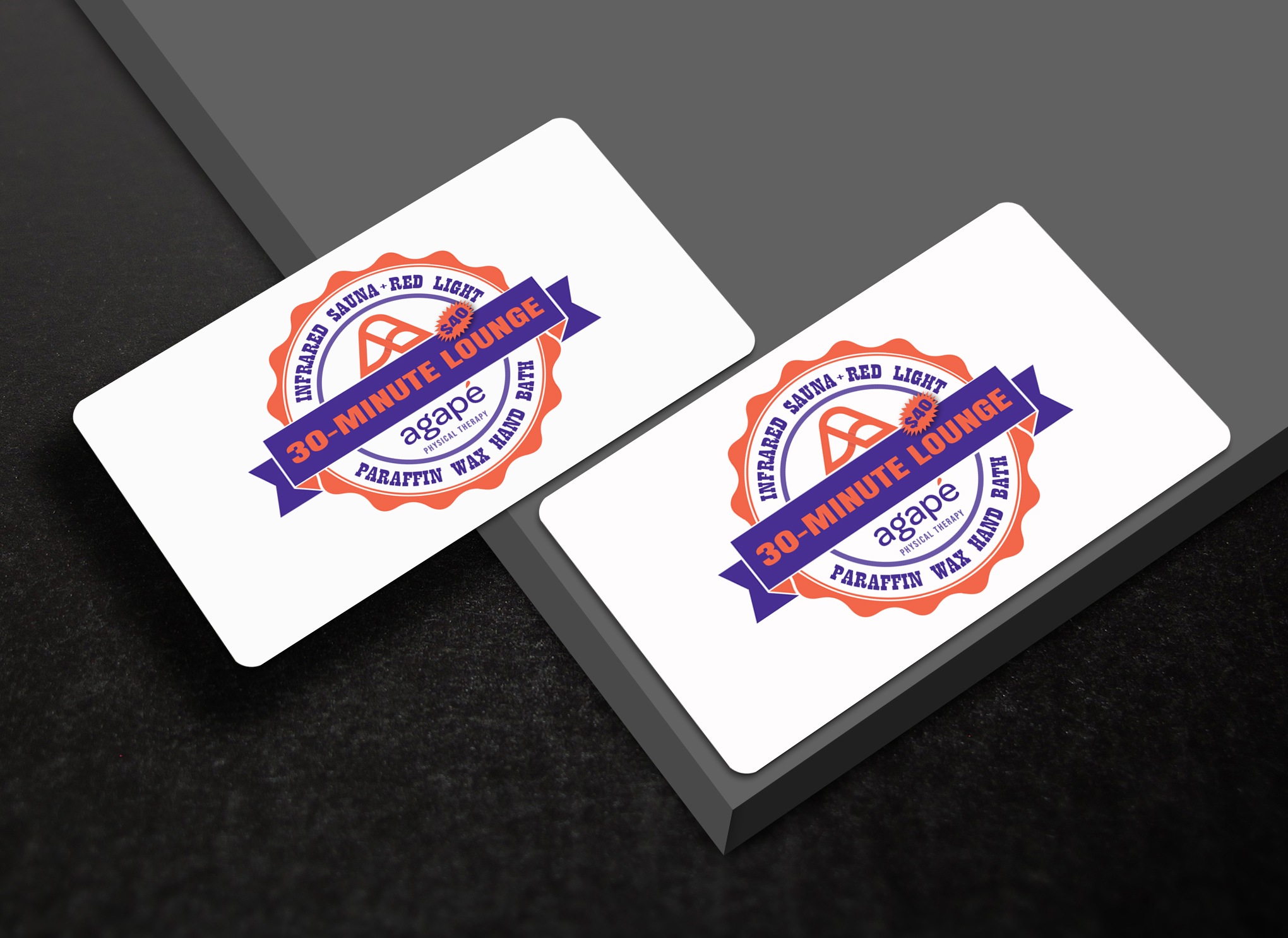 Design de Carte de Visite par Ekramul Hossen 2 pour Agapé Physical Therapy | Design #37184485