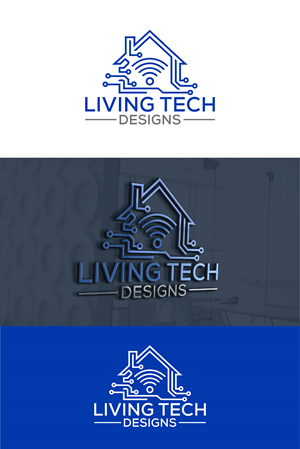 Logo Design by Creative Vect Art for Living Tech Designs | Design: #37199961